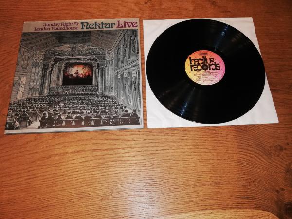 Nektar Sunday Night at London Roundhouse 1974 Bellaphon BAC 2028  Deutsche Pressung VG+/VG+